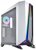 Corsair SPEC-OMEGA RGB Boîtier Gaming ATX Moyen-tour en Verre Trempé - Blanc