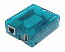 Transparent Case (Bleu) pour Arduino Yun