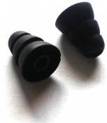 2pcs Large Long Black Earbuds for Sony Extra Bass MDR-XB60EX