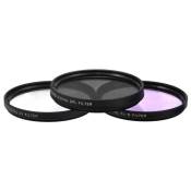 52mm Filtre UV CPL FLD Kit de 3 Pcs Pour Nikon DSLR