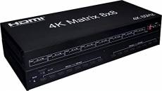 V2.0 HDMI Matrix 8x8 4K @ 60Hz (RVB/YUV 4:4:4) Commutateur