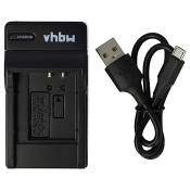 vhbw Chargeur USB Compatible avec Olympus Tough TG-620,