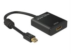Delock - Convertisseur vidéo - Parade PS171 - DisplayPort - HDMI - noir - Pour la vente au détail
