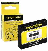 PATONA Batterie NP-50 Compatible avec Fuji F100fd,