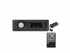 Autoradio caliber – radio fm avec bluetooth – noir (rmd030bt) - lecteur de cartes sd, usb - 4 x 55w - 1din