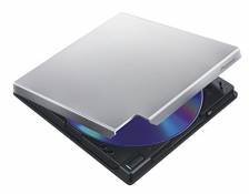 Pioneer BDR-XD07TS 6x Slim Portable USB 3.0 BD/DVD/CD Burner - Silver