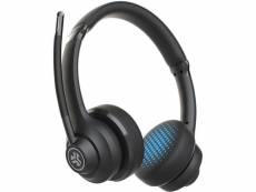 Jlab audio - go work wireless headset black - casque sans fil - bluetooth - autonomie bt 45h JLA0812887019569