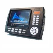 Mesureur de champ / Détecteur de satellite Portable multifonctionnel - Kangput KPT-958H - 4.3 pouces, DVB-S/S2, Satellite HD, moniteur MPEG4