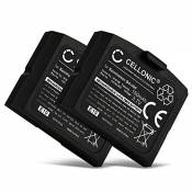CELLONIC - 2X Batteries Premium Casque Audio Compatible