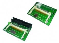 Convertisseur DOUBLE Compact Flash Vers IDE 3.5" (40 pins) - Bootable - MALE Permet de monter 2 cartes CF !