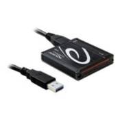 Delock USB 3.0 Card Reader All in 1 - Lecteur de carte - tout-en-un (Multi-Format) - USB 3.0