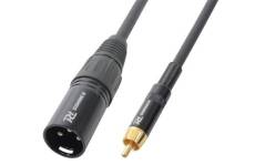 PD Connex Câble Audio Cordon XLR Mâle - RCA Mâle - 3m