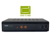 Récepteur CGV Etimo T2-REC Noir avec Tuner DVBT-2