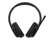 Belkin SoundForm Inspire - Écouteurs avec micro - circum-aural - Bluetooth - sans fil, filaire - jack 3,5mm - noir