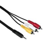 CABLING® Câble Jack Mâle 3.5mm stéréo 3RCA