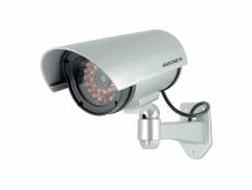Caméra de surveillance factice type tube avec 30 leds visibles de nuit - sedea - 550982 550982
