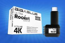 GigaBlue Ultra Rocket Quad LNB 0,1 DB pour 4 participants