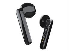 Trust Primo Touch - Écouteurs sans fil avec micro - intra-auriculaire - Bluetooth - noir