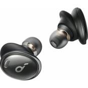 Soundcore Liberty 3 Pro - Écouteurs sans fil avec micro - intra-auriculaire - Bluetooth - NFC* - Suppresseur de bruit actif - noir minuit