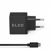 ELZO Quick Charge 3.0 Chargeur Secteur USB 18W Mural
