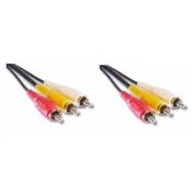 LINEAIRE VR62D Cable 3 x RCA male / male