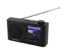 soundmaster IR6500SW Radio de table Internet Internet, DAB+, FM Bluetooth, USB, WiFi, radio internet rechargeable noir