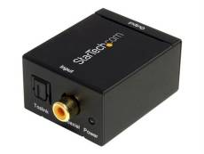 StarTech.com Convertisseur audio coaxial numérique ou Toslink optique SPDIF vers RCA stéréo - Convertisseur audio numérique coaxial/optique - noir - p