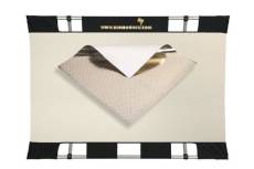 Sunbouncer mini frame + screen zebra/white (seamless)
