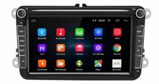 Autoradio GPS Android 9.1 8" pour VW/Seat/Skoda (1G+16G)