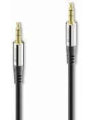 Câble auxiliaire sonero® Premium 1.5 m, câble Jack