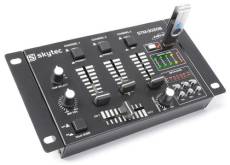 SkyTec STM-3020B - Table de Mixage 6 Canaux, Port USB, 3 Canaux Commutables