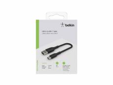 Belkin usb-c/usb-a câble 15cm pvc, noir cab001bt0mbk