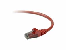 Belkin cat 6 câble réseau 2,0 m utp rouge snagless DFX-609868