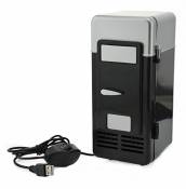 ThreeH Petit réfrigérateur USB Refroidisseur/réchauffeur