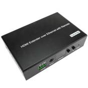 Prolongateur HDMI 1080p via câble Ethernet Cat.5e Cat.6 120m - Trasmettitore avec télécommande H.264