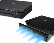 PS4 Pro Refroidisseur Ventilateur & 5-Port USB Hub