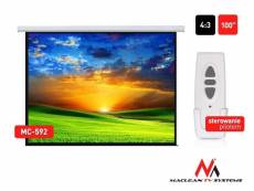 Projection screen electric mc-592 100 ``200x150 4: 3 wall or ceiling