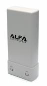 Alfa Adaptateur Wi-Fi USB sans-fil longue portée imperméable pour extérieur 802.11 B, G, N 2 W avec antenne 12 dBi intégrée Jusqu’à 150 mps