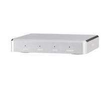 SpeaKa Professional 2 ports Répartiteur HDMI boîtier en aluminium, compatible avec lultra HD 3840 x 2160 pixels