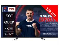 TCL TV QLED 4K 126 cm TV 4K QLED 50QLED770 Google TV