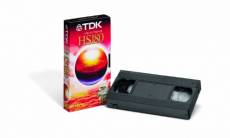 TDK t03157 Cassette vidéo S-VHS HS-180 (Lot de 2) 180 Minutes d'autonomie