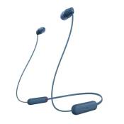 Ecouteurs intra-auriculaire tour de cou sans fil Bluetooth Sony WI-C100 Bleu