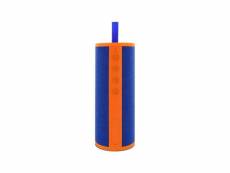 Enceinte portable xtra sound bluetooth 12 w - orange et bleue MET3420744770880