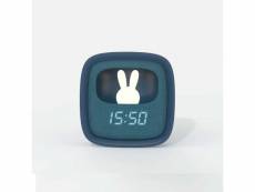 Mob - réveil & veilleuse tactile billy clock - bleu