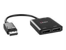 Lindy - Répartiteur vidéo/audio - MST hub - 2 x DisplayPort
