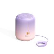 Preisku Enceinte Bluetooth Portable HiFi, Enceinte Sans fil, Étanche IPX7, Son Surround-Violet et Rose