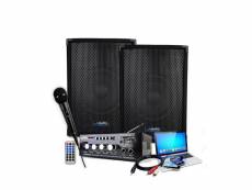 Pack sono - ampli pls1250 + 2 enceintes audio club