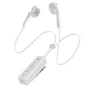 DeFunc BT Earbud BASIC TALK - Écouteurs avec micro - embout auriculaire - Bluetooth - sans fil - blanc