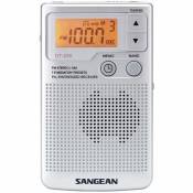 Sangean-DT-250 - Radio portable - argent
