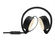 HP H2800 - Écouteurs avec micro - sur-oreille - filaire - jack 3,5mm - or - pour Portable 24, 27, 570, 590, 595, TP01